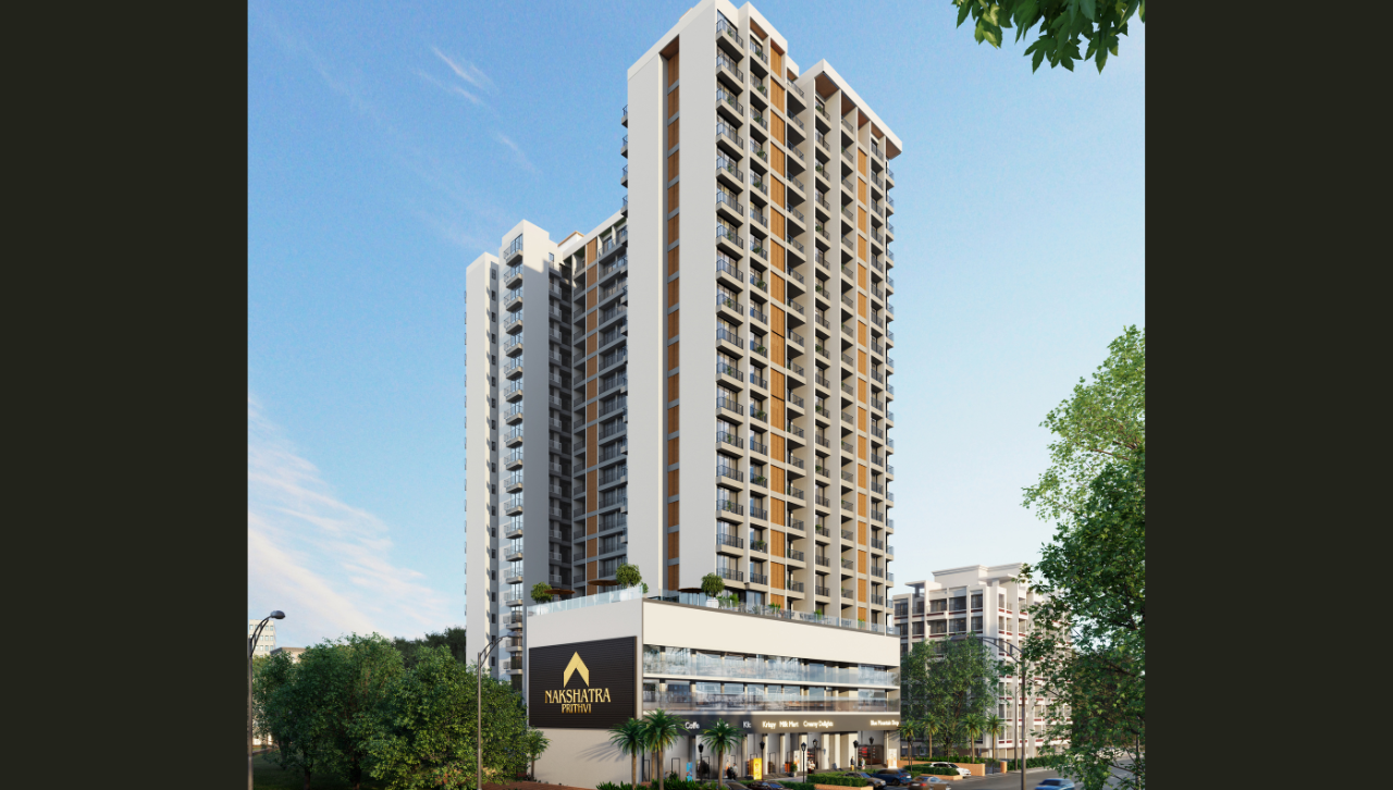 Front view of Nakshatra Prithvi project